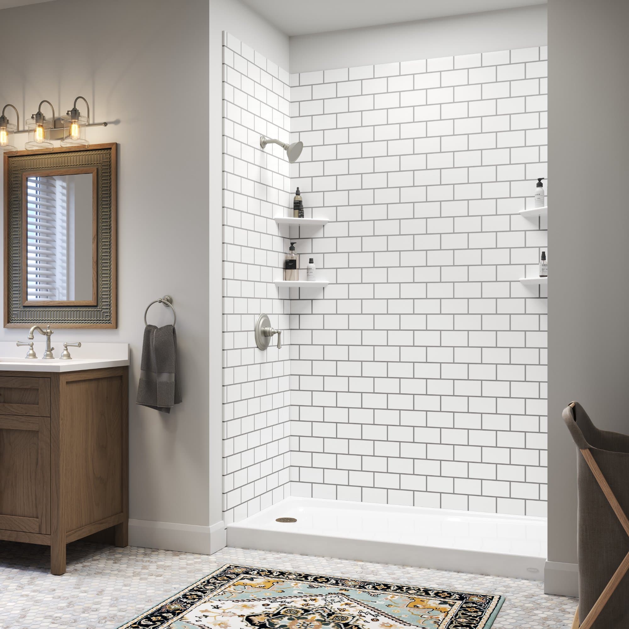 The Best Shower Wall Material: 6 Options Compared